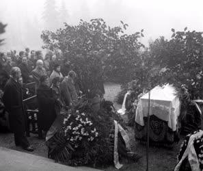 Temetés - Sántha Kálmán temetése