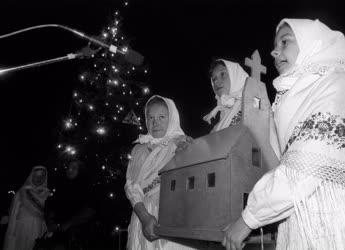Ünnep - Felállították a főváros karácsonyfáját