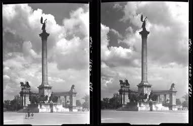 Városkép - Budapest album - Hősök tere