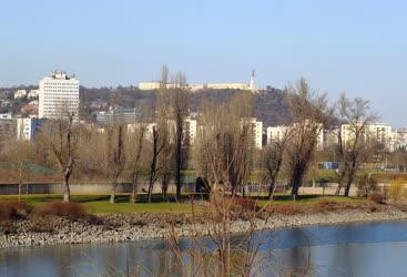  Városkép - Budapest - A Lágymányosi-öböl és a Kopaszi-gát