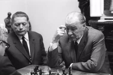 Belpolitika - Kádár János sakkozik