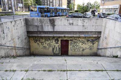 Városkép - Budapest - Liget téri aluljáró