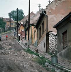 Pécs - Városkép - Felhőszakadás után