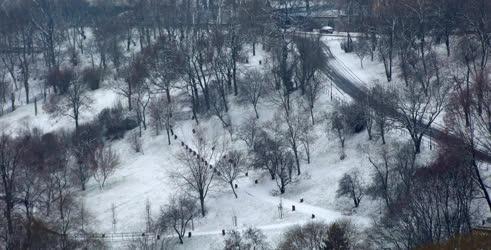 Városkép - Budapest - Tél a Tabánban