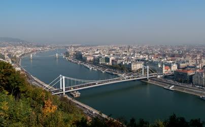 Városkép - Budapest - Panoráma a Gellért-hegyről 