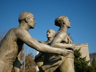 Budapest - Puskás Ferenc Stadion - Szoborpark