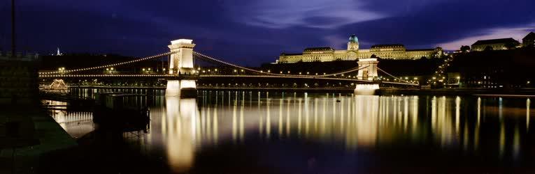 Budapest, esti panoráma