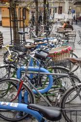 Városkép - Budapest - Kerékpárparkoló