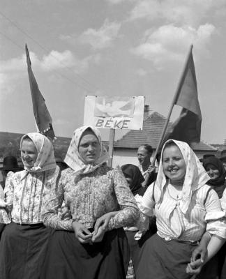 Társadalmi mozgalom - Békefelvonulás Bujákon