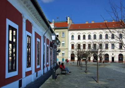 Városkép - Budapest - Az óbudai Fő tér 