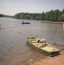 Tájkép - A Tisza folyó Mártélynál