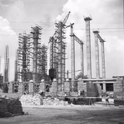 Gazdaság - Ipar - A Csepeli Papírgyári Erőmű építése