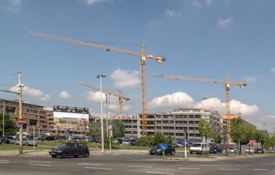 Építkezés - Budapest - Nobel-díjasok Kutatás- Fejlesztési Park