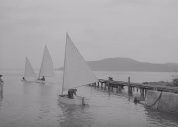 Sport - Vitorlázás - Vitorlások Balatonfüreden