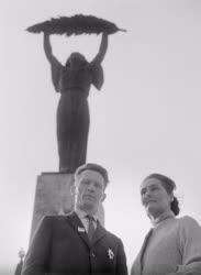 Kultúra - Érdekesség - A Szabadság-szobor egykori nő és katona modelljei