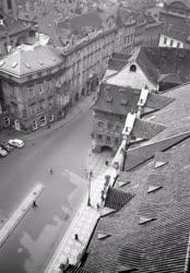 Városkép - Prága - Kilátás a régi városháza tornyából