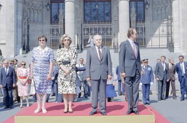 Külkapcsolat - A spanyol király Budapesten