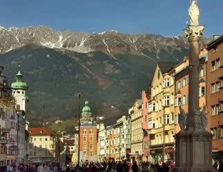 Ausztria - Tirol - Innsbrucki városkép