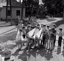 Vakáció - Modellező úttörők nyári táborozása Alsógödön