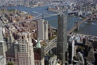 Városkép - New York - Kilátás a One World Trade Centerből  