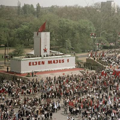 Ünnep - Belpolitika - Május elsejei felvonulás Budapesten