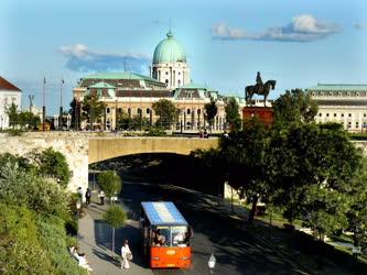 Táj, város - Budapest - Látkép - Budavári Palota