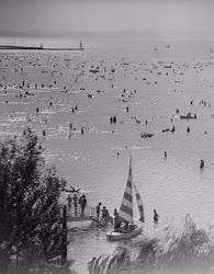 Tájkép - Balaton Siófoknál