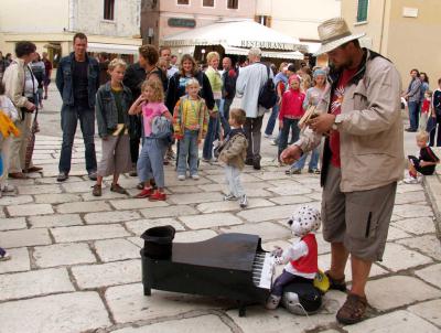 Horvátország - Rovinj - Mutatványos