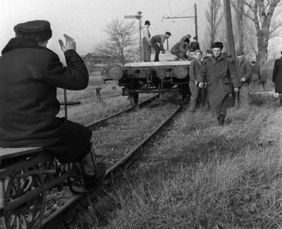 A szerző válogatása - Pályafenntartási munkák a HÉV vonalán