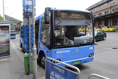 Közlekedés - Budapest - Elektromos autóbusz