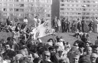 Választás - SZDSZ-piknik a Kelenföldi Szabadidő Parkban