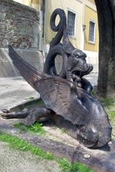 Műalkotás - Budapest - Sárkány-szobor