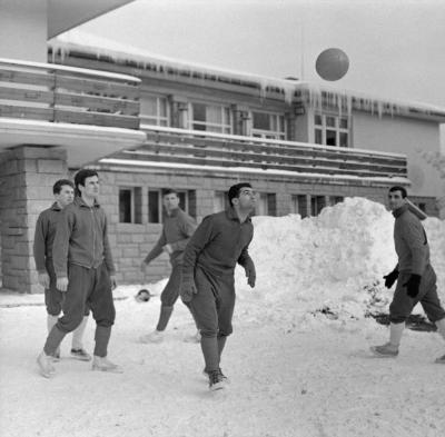 Sport - A bolgár labdarúgó-válogatott edzése Vitosán