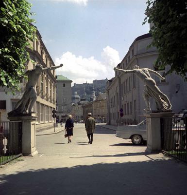 Városkép - Salzburg - Mirabell-kert