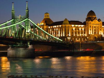 Városkép - Budapest - A Szabadság híd és a Gellért Hotel