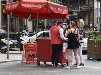 Turizmus - Budapest - A City Sightseeing standja