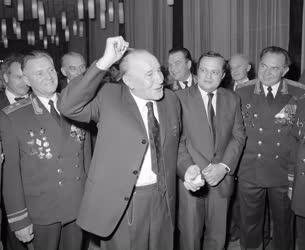 Külkapcsolat - Fogadás a budapesti szovjet nagykövetségen