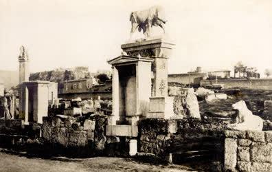 Történelem - Athéni temetőrészlet