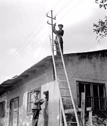 Árvíz - Helyreállítási munkák 1954-ben