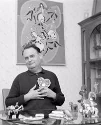 Festészet - A Budapesten élő Hubert Montarier svájci festőművész