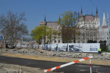 Felújítás - Budapest - A Kossuth Lajos tér rekonstrukciója