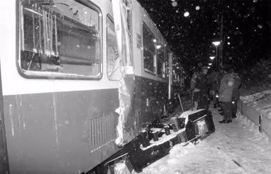 Baleset - Súlyos baleset a fogaskerekű vasút vonalán