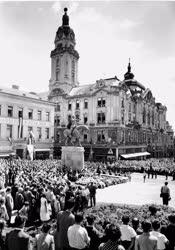 Évforduló - Szoboravatás - A pécsi Hunyadi-szobor