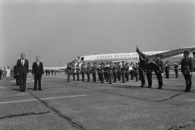 Külkapcsolat - George Bush amerikai alelnök Budapesten