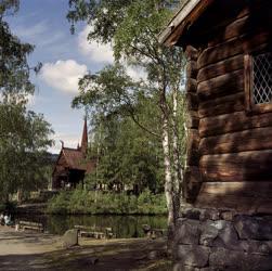 Várokép - Norvégai - Oslo - Skanzen