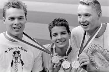 Sport - Szöuli olimpia - Érmes magyar úszók