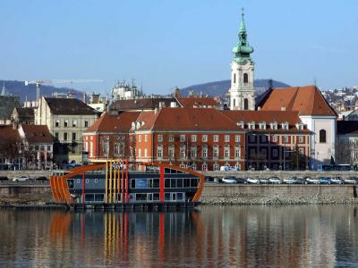 Városkép - Budapest - A Batthyány tér a Dunával