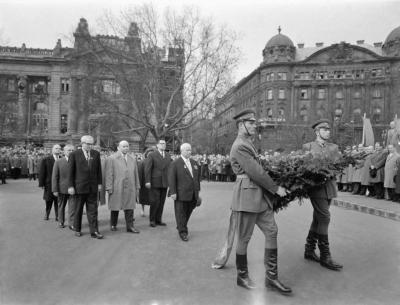 Külkapcsolat - Szovjet párt- és kormányküldöttség Magyarországon