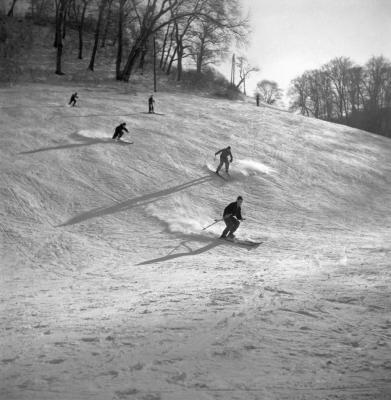 Sport - Síelők a Normafánál