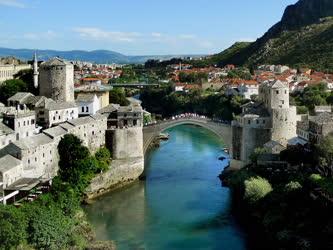 Városkép - Mostar - A mosztari Öreg híd 